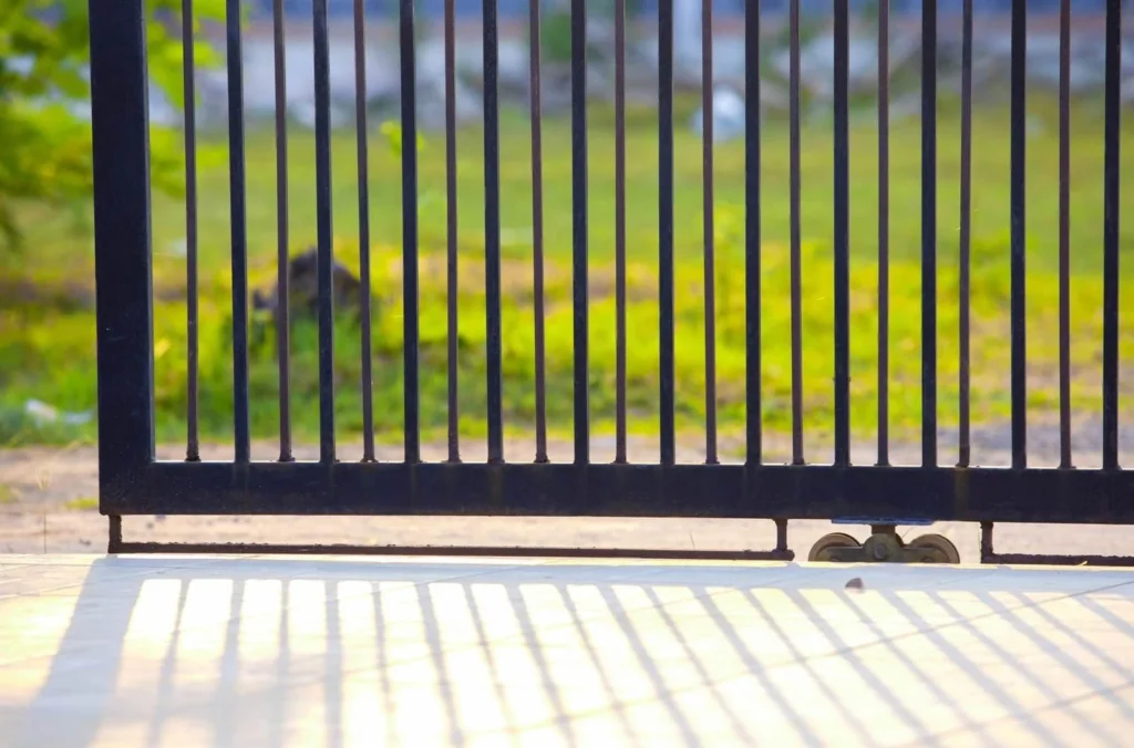 metal gate after automatic gate repair