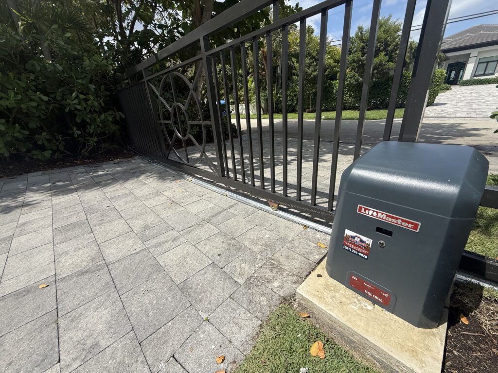 Automatic Gate System With Intercom