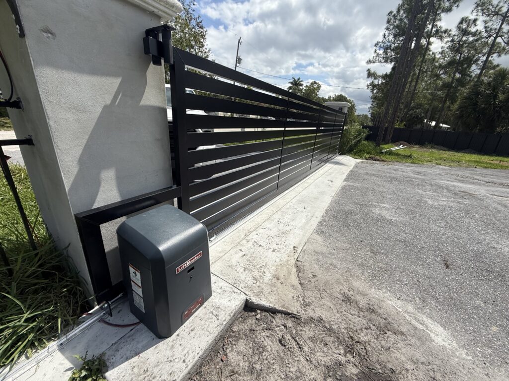 Business Property Gate Installation